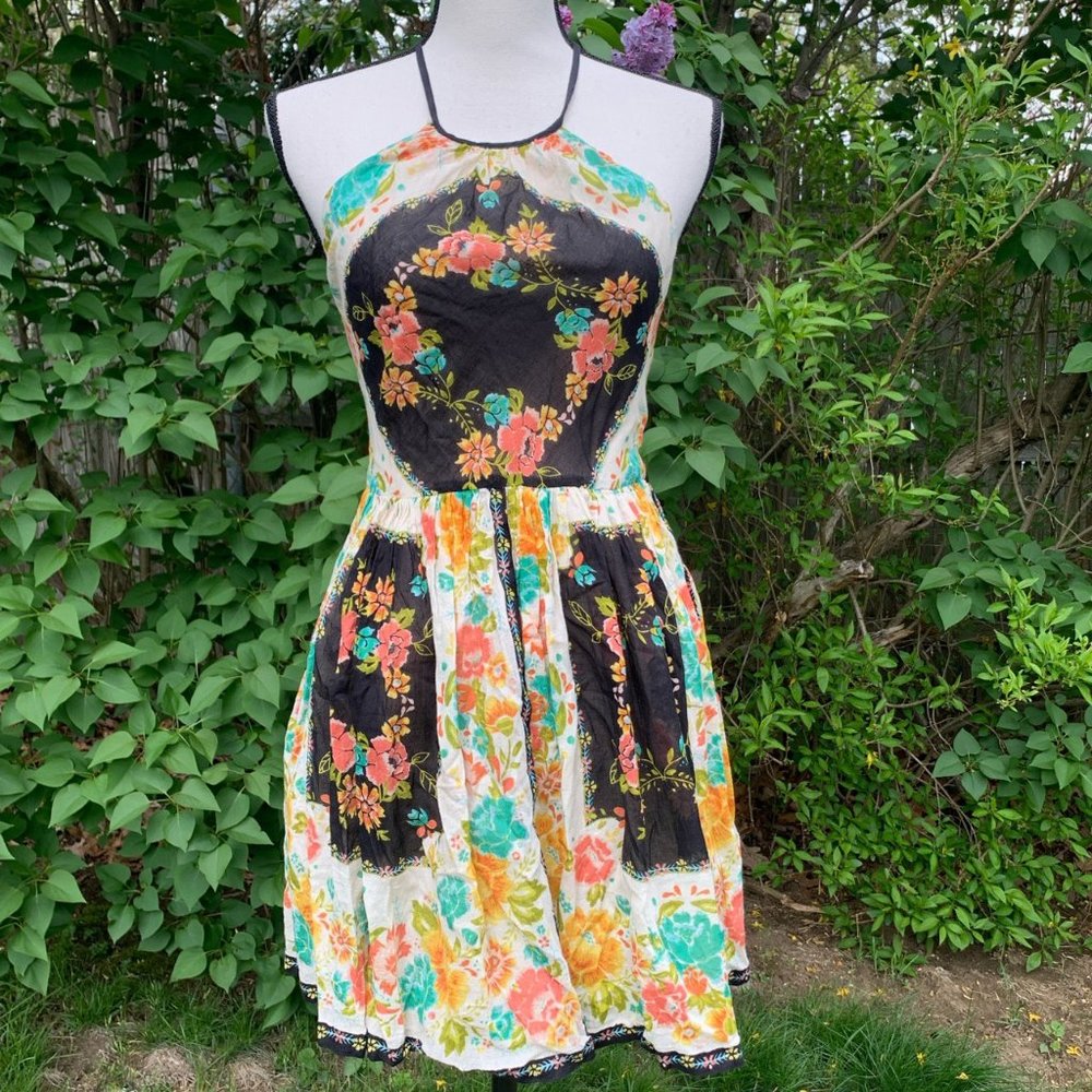 Urban Outfitters bonita floral halter dress